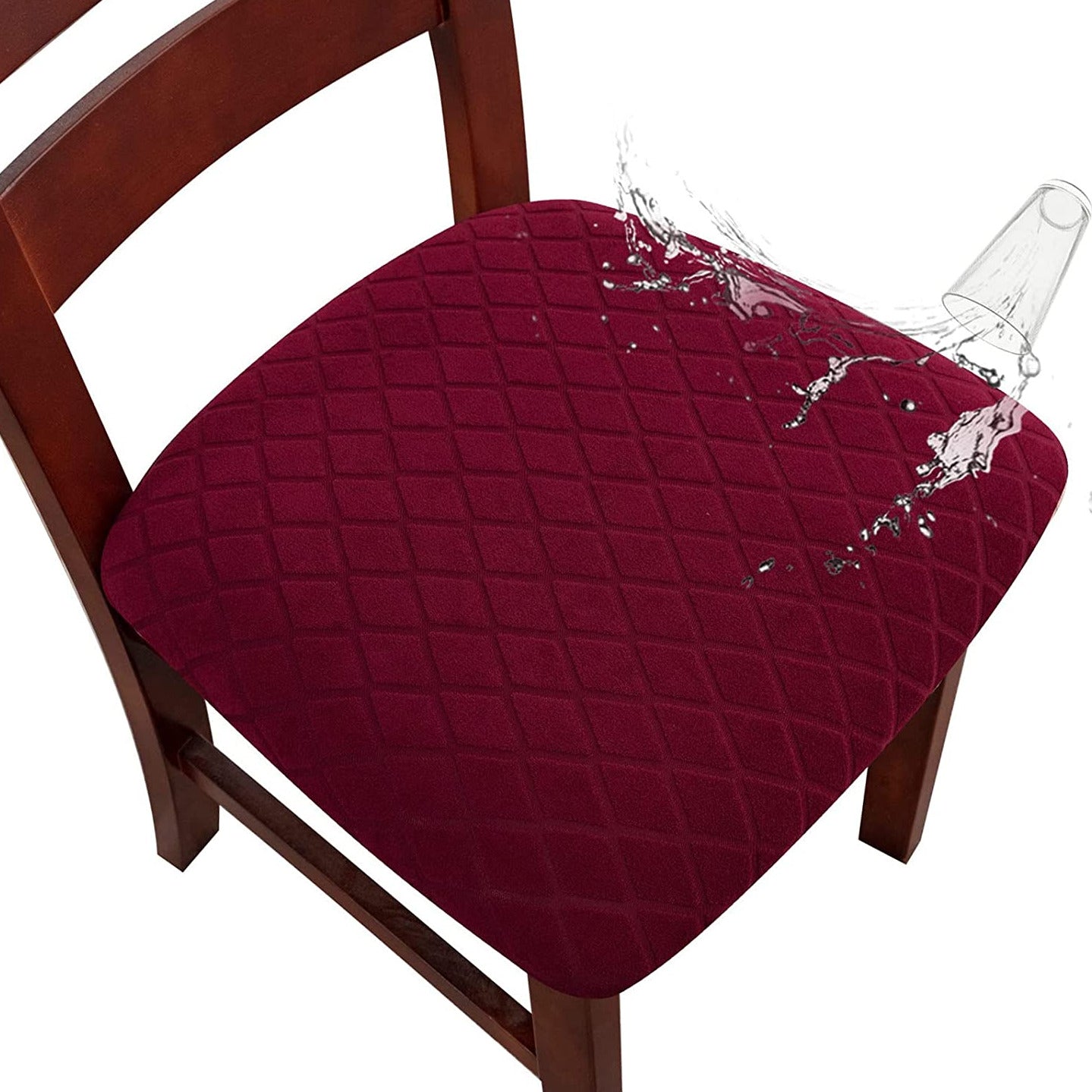 Folifoss™  New Year Hot Sale - 100%Waterproof Dining Room Chair Seat Covers ( Special Offer- 30% Off  )