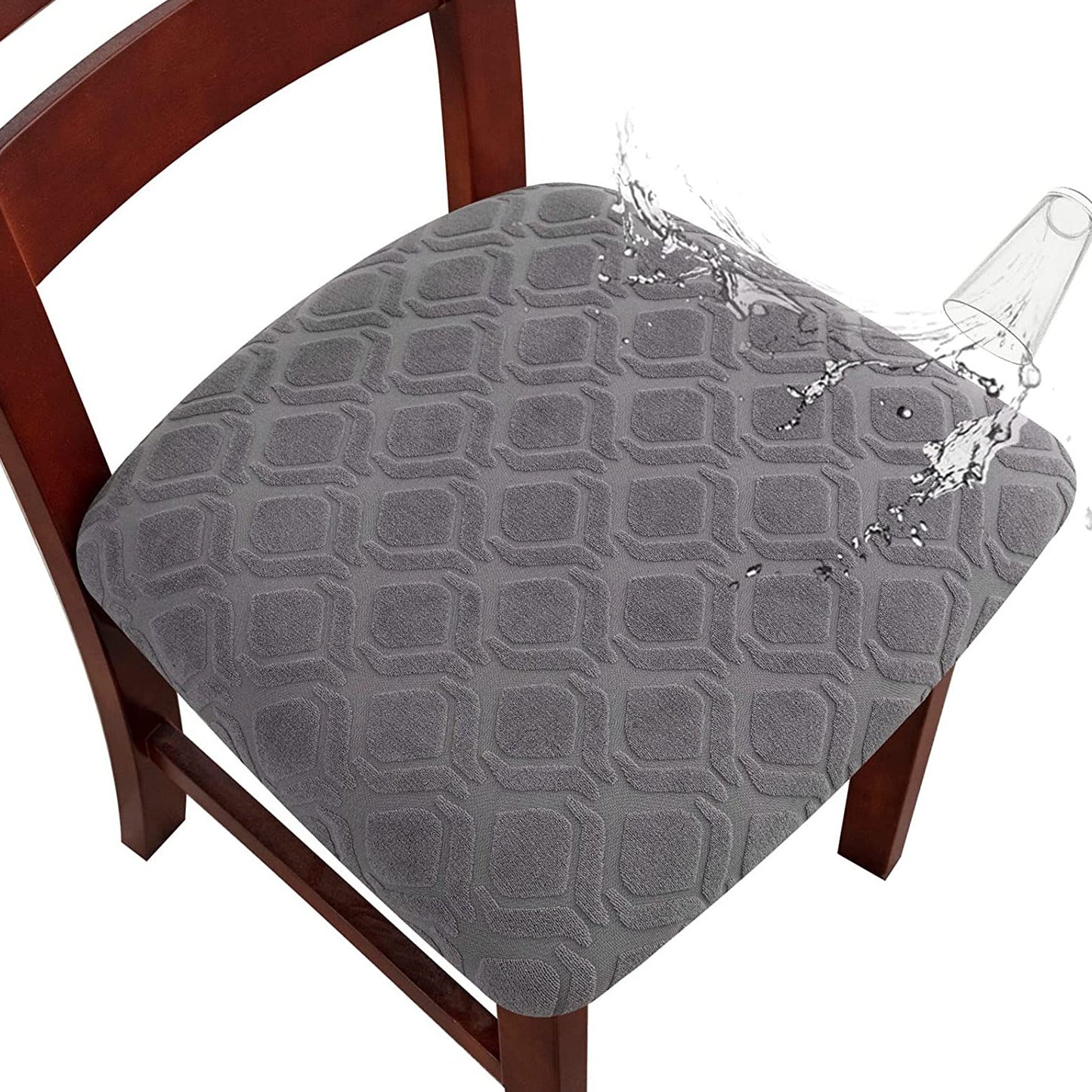 Folifoss™  New Year Hot Sale - 100%Waterproof Dining Room Chair Seat Covers ( Special Offer- 30% Off  )